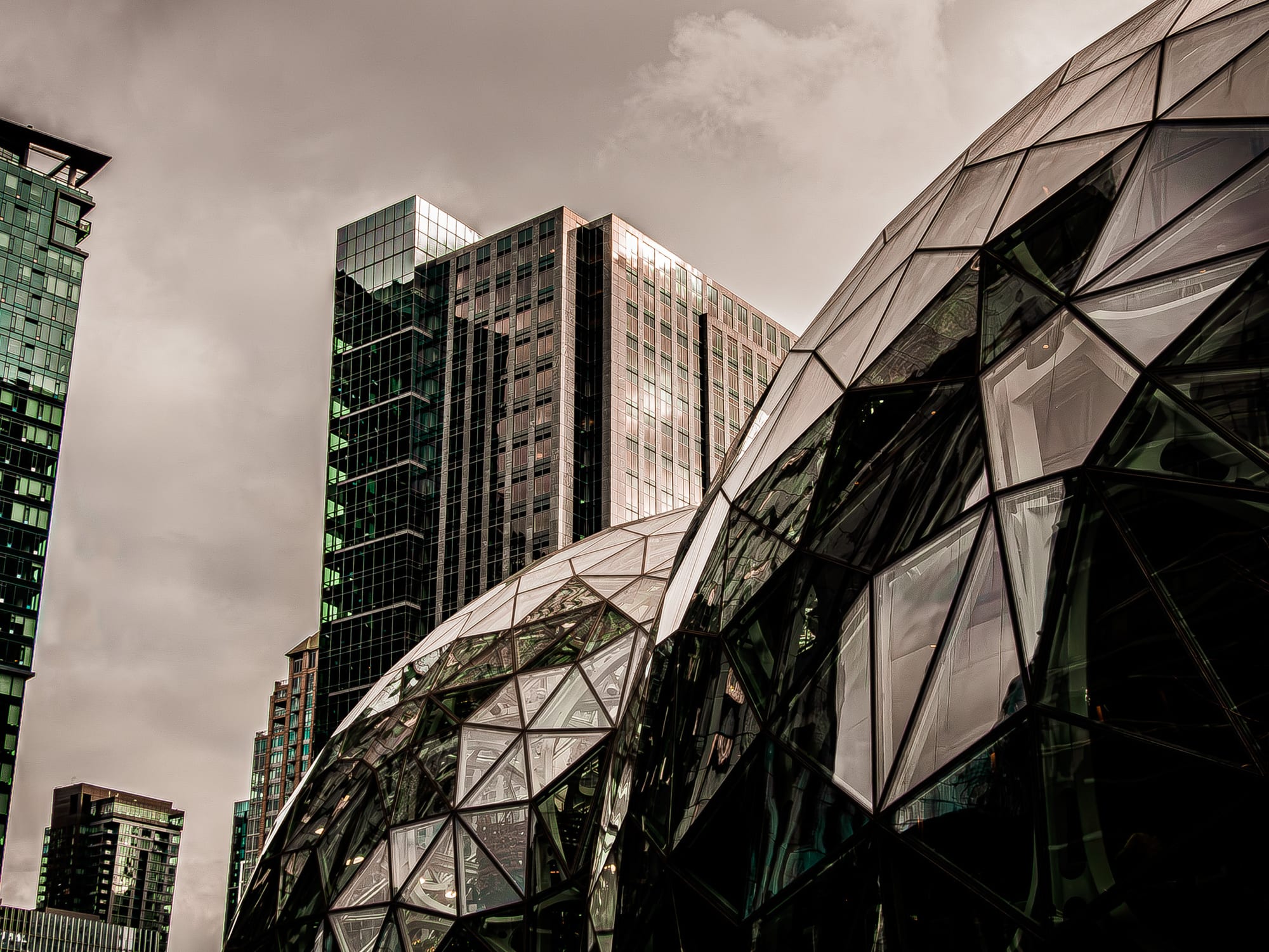 Amazon Spheres in Seattle